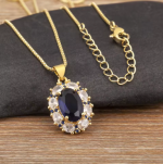 Bijoux travesti collier luxueux numéro 9